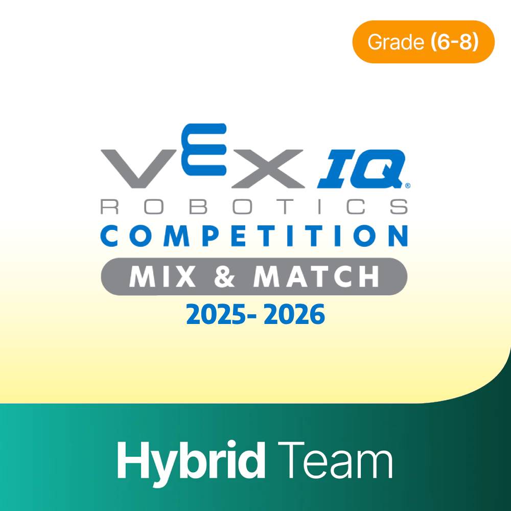 VEX IQ Middle Competition Robospark Hybrid Team (Grades 6 - 8)