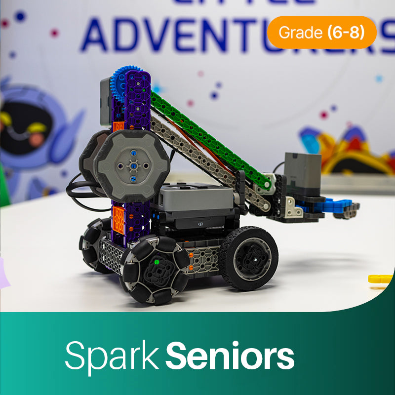 Spark Seniors: Battle Bots Camp (Half Day - 9am to 12:30pm)