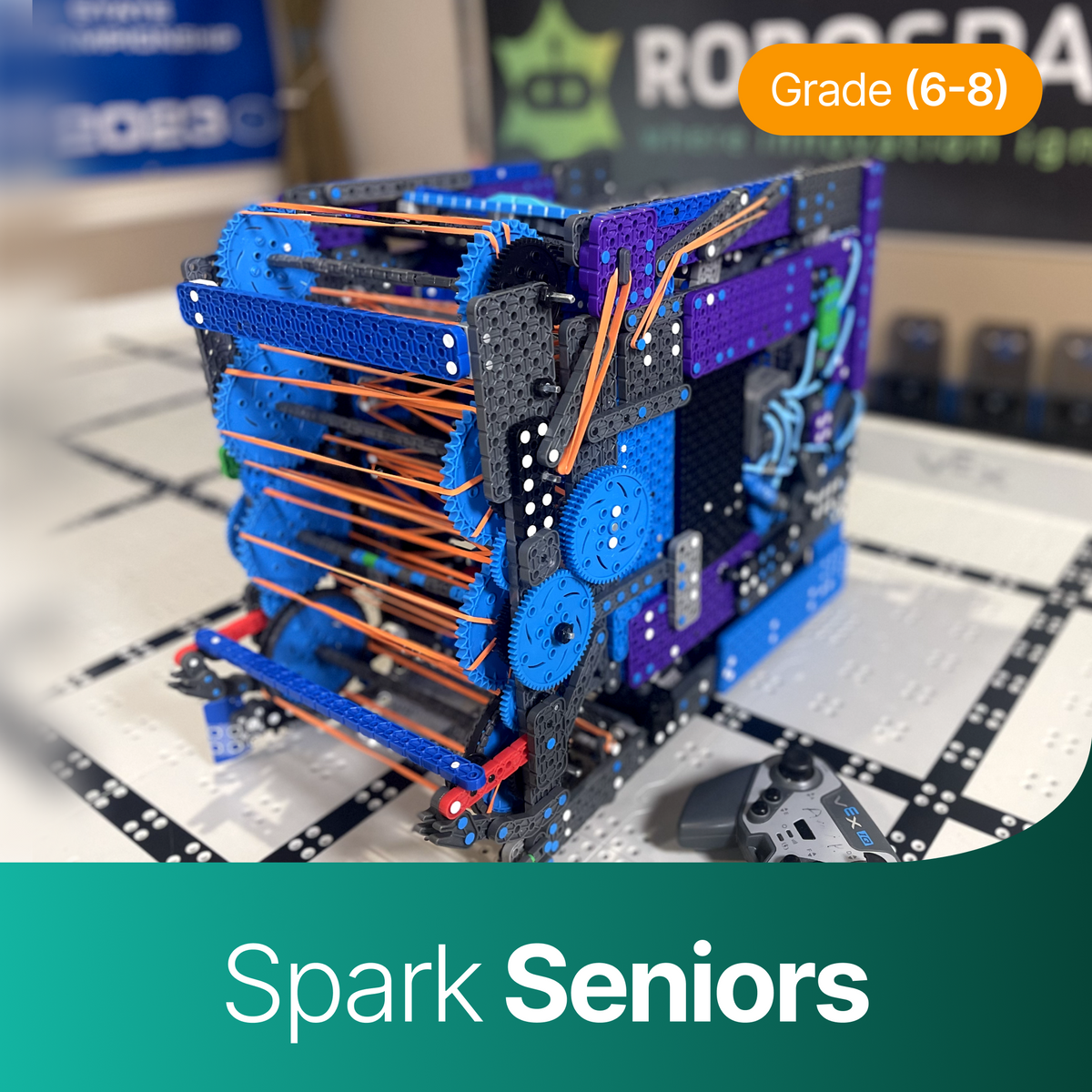 Spark Seniors: Robotics Mastery